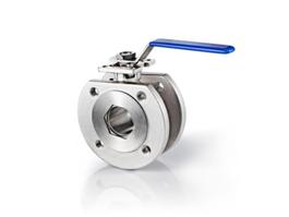 API Wafer Ball Valve tip cu ISO5211 Pad Montare