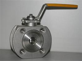 Válvula de bola Tipo DIN Wafer con ISO5211 almohadilla de montaje