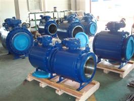 API 3PC Flanged Trunnion Mounted Ball Valve